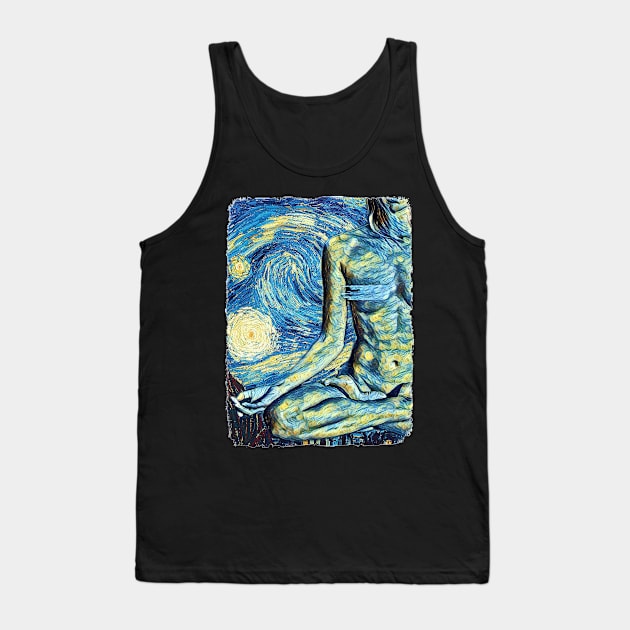 Yoga Van Gogh Style Tank Top by todos